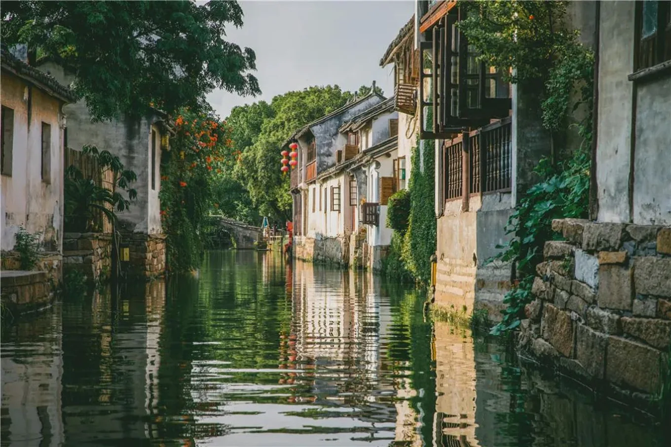 在水乡住一晚